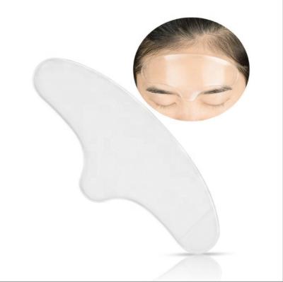 China Reusable 16pcs Set of Transparent Non-Absorbent and Reusable with Partition Design for the Face Silicone Anti-Wrinkle Pads for sale