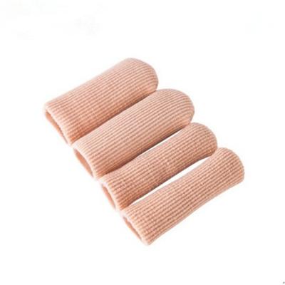 China Foot Fabric Protector Finger Foot Free Cut Flexible Fit Basketball Soccer Toe Finger Covers for sale