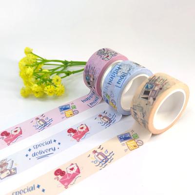 China Stationery waterproof wholesale washi tape manga anime tape set for journaling for sale