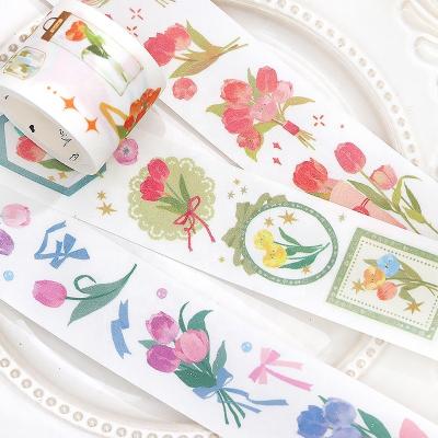 China wholesale customized kawaii printed japanese glitter waterproof do washi tape with logo for sale