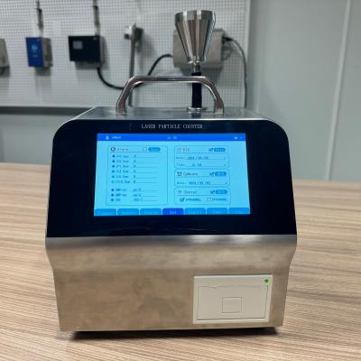 China High Sensitivity 0.5μm Laser Particle Counter Machine For Hospital Surgical Rooms for sale