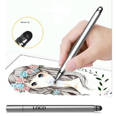 Cina 2 in 1 stilo capacitivo Pen Universal Touch Screen Pen della lega di alluminio in vendita