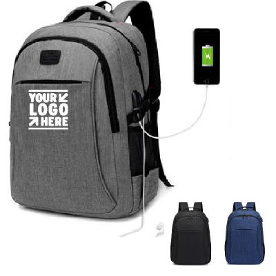 Chine Sac à dos adapté aux besoins du client d'ordinateur portable de Tote Bags d'épicerie avec le sac à dos gauche de remplissage d'université d'école d'Usb à vendre