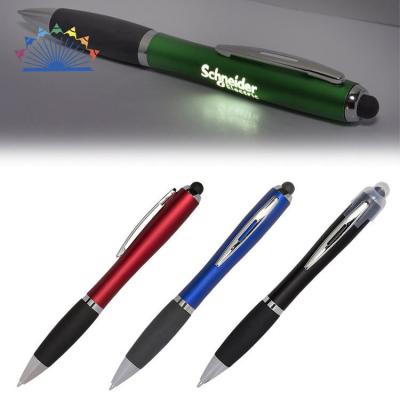 China Pluma de bola de la aguja de Pen Custom Cheap Plastic Active del bolígrafo de la pantalla táctil de suave al tacto en venta