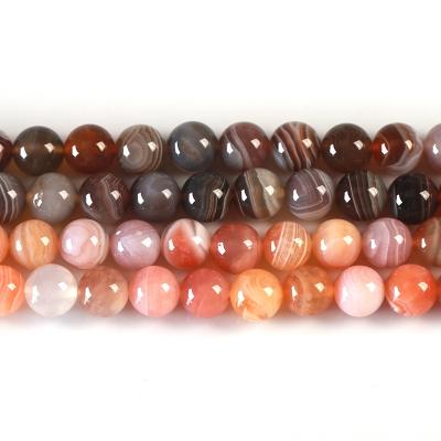 China Natural Stone 10mm Agate Gemstone Beads Environmental Friendly Natural Persian Semi-precious Beads High Quality Stone For Jewelry Making for sale