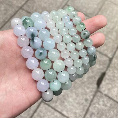 China Pure Lavender High Quality Natural FASHIONABLE Jade Bracelets Charm Adult Green Jade Bracelet Real Myanmar Women for sale