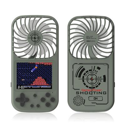 China ABS F1 500 In 1 Handheld Games MINI Portable Retro 8 Bit Video Console Also Have Fan Function Cool Summer for sale