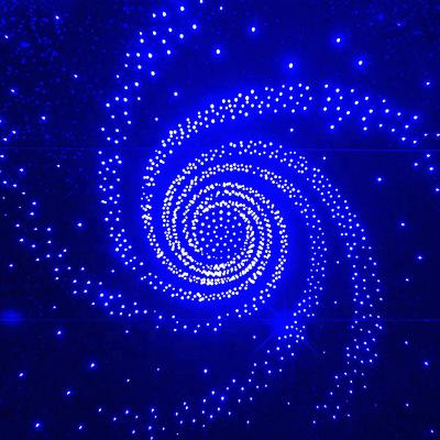 China Storm Spiral Universe Star Wars Plastic Fiber Optic Ceiling Panels For Movie Theater Decoration for sale