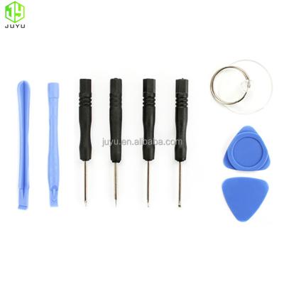 China For Cell Phones In Stock 10 In 1With Tweezers Kit For Apple DIY Tool For iphone Fix for sale