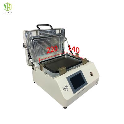 China new mini 2 in 1 lcd glass oca vacuum laminating machine 220V /110V debubbler 26*35*36cm for sale