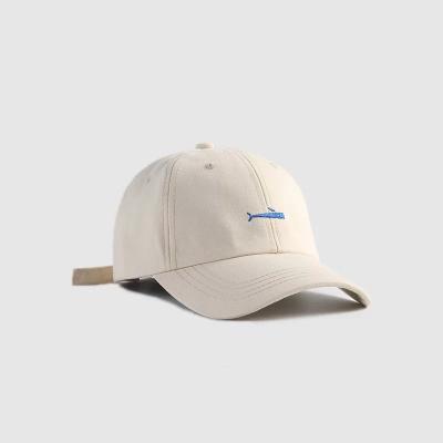 China Custom Embroidery Logo Blank Sports Baseball Cap of COMMON cotton material make with custom logo for sale