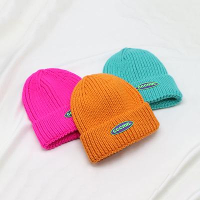 China COMMON Acrylic Knitted Hat To Keep Warm In Autumn And Winter With Ear Ski Hat Customized Beanie Hat for sale