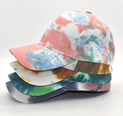 China COMMON Knot Dyed Baseball Hats For Men And Women For Spring And Summer Outdoor Sunshade Hats for sale