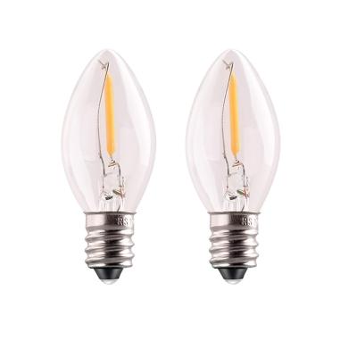 China Hot Selling Transparent Christmas Light LED 3-Diode Bulbs For Xmas Holiday Decoration for sale