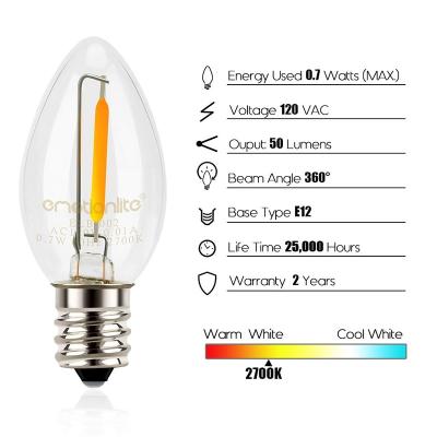 China Cheap Dimmable LED Light Bulb Night Light Outdoor Christmas Holiday LED String Light Chandelier for sale