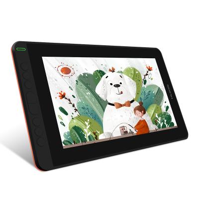 China A Natural Drawing Experience Huion Kamvas 12 Graphic Tablet 11.6 Inch 8192 Levels Starfish Orange with 11.6inch(Diagonal) Screen for sale