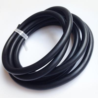 China 100% Nature Latex Black OD Rubber 5/8