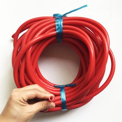 China 5x10mm red color latex sling rubber tube for spearfishing super elastic bands for drawn lines for sale