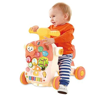 China Music 4 in 1 Walker Car Learned To Walk Multifunctional Baby Walker for sale