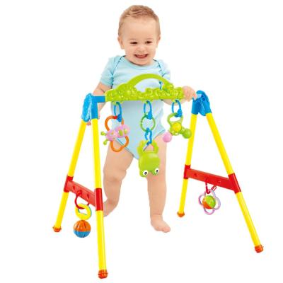 China Hot Plastic Baby Fitness Frame Ratchets Baby Gym Toy Fitness Frame For Kids for sale