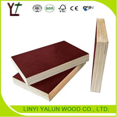 China Exterior use 1220x2440mm, 1250x2500mm construction plywood wood panels, film faced plywood, concrete formwork plywood for sale