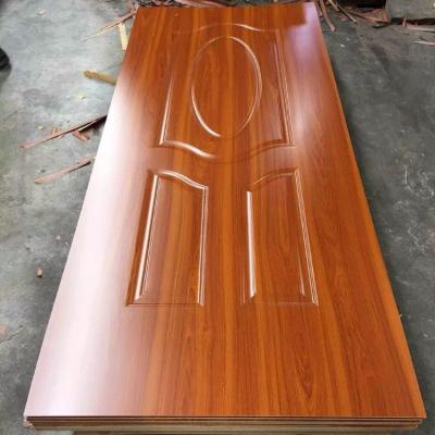 China 2.8mm Plywood Folding Doors Molded Design/HDF/MDF Door Peels/Fancy/Wood/Melamine for sale