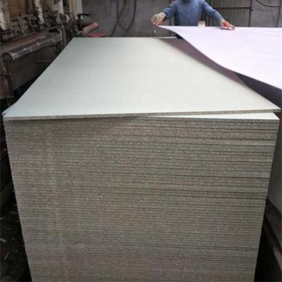 China 18mm Moisture Proof Melamine Faced Chipboard Particle Board For Table Top Furniture for sale