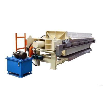 China 35 mm 40 mm ingebouwde kamerplaat type Filter Press Dehydrator 2-15kW Te koop