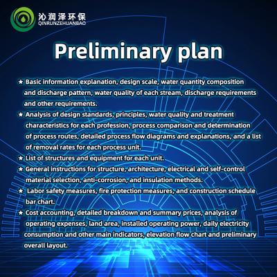 China Preliminary Technical Scheme For Kitchen waste treatment plant and Leachate Treatment Of Domestic Wastewater for sale