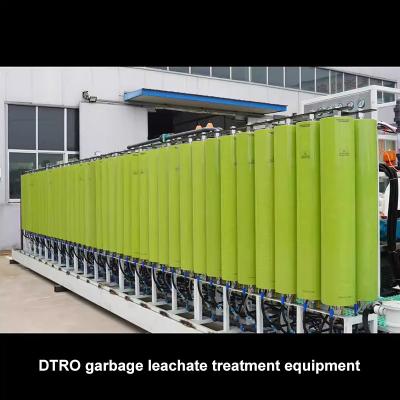 China Garbage Leachate Treatment Equipment Domestic Waste Landfill Leachate Dtro Treatment System for sale