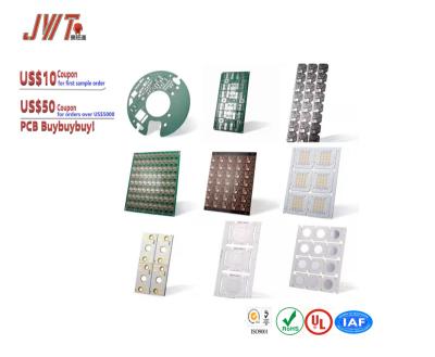 China Aluminum Foil And White Core VT Raw Material PCB MCPCB Soldermask Color Metal PCBs for sale