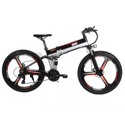 China Aluminum Alloy Mountain Aluminum Four-Rod Damping Frame 48V350W SHIMANO 21Speed ​​Electric Bicycle Bike for sale