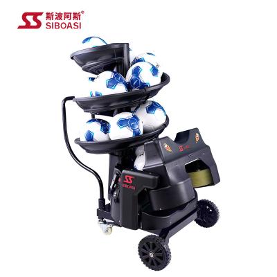 China Máquina automática del lanzador del fútbol de DC 12V 150W con la función al azar en venta