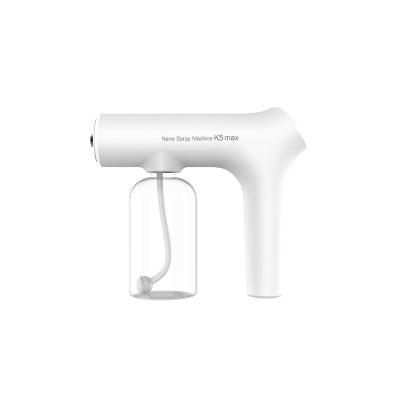 China 2022 New Nano Blue Light Disinfection Design Nano Spray Fogging Machine Rechargeable Portable Nnano Mist Spray Gun Gun Sprayer K5max for sale