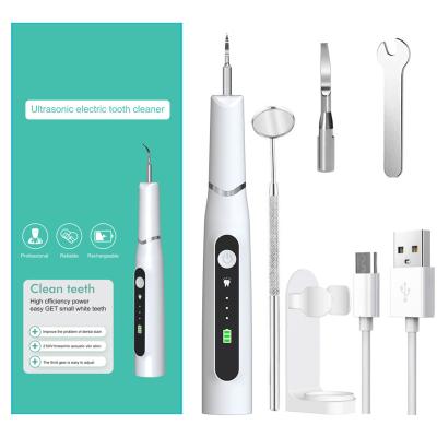 China Clean Teeth Ultrasonic Electric Tooth Remover with 2 Replaceable Heads for sale