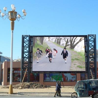 China P10 Outdoor Full Color Flexible Advertising Billboard Screen Video Wall Outdoor LED Display for sale