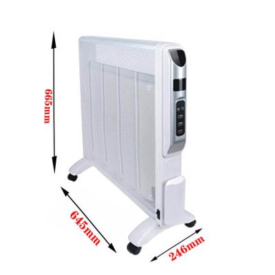 China Hotel Fast Heating 2500W Remote Control Room Electric Convector Heater for sale