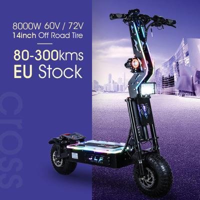 China FLJ EU Unisex Stock 14inch Off Road Tire Dual Motor Powerful Electric Mobility Scooter for sale