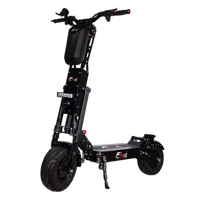 China FLJ China 6000W 13inch Fat Unisex Foldable Electric Scooter For Adult 80-150kms Range Motor Kick Scooter e Bike Double Tire for sale