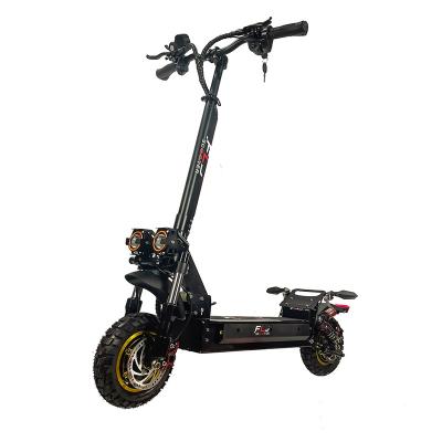 China 10inch Wheel FLJ Unisex Electric Scooter 2400W 48v Foldable Scooter For Adult for sale