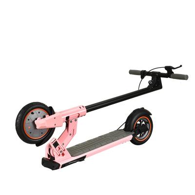 China Electric FLJ Unisex Pink Color Scooter With 36V Lithium Battery Kick Kick Self-balancing Cheap Electric Scooter for sale