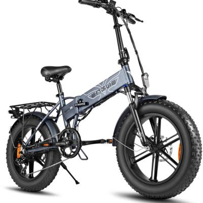 China Multifunctional US Warehouse For Drop Shipping Adult Folding Electric Bicycles E-bike 48V Range Distance With 40-55kms for sale