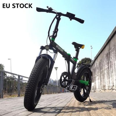 China BFISPORT Style BFISPORT EU Warehouse Free Shipping To Door 20 Inch Fat Tire Electric Bike 250W Motor Fast Speed ​​E Foldable Bicycles for sale