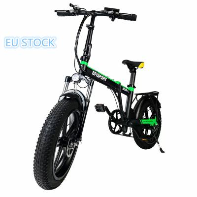 China BFISPORT Aluminum Alloy E Bike Electric Bicycle 36V 250W Off Road 20inch Fat Tire E-Bike EU Speed ​​Foldable Running Bicycle for sale