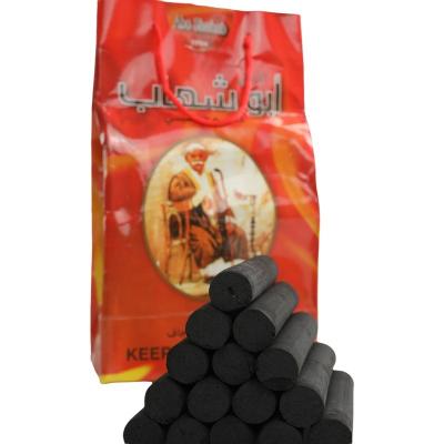 China Black Made Smelless Finger Hookah Charcoal Charcoal for Hookah/ Shisha Fruitwood Powder, Bamboo Powder CHFB2100 Moisture Moisture for sale