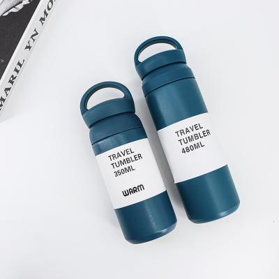 China Business Stainless Steel Thermal Mug Thermal Insulated Tea Cup Vacuum Insulated Tea Water Separation Handle Portable Sports Bottle for sale