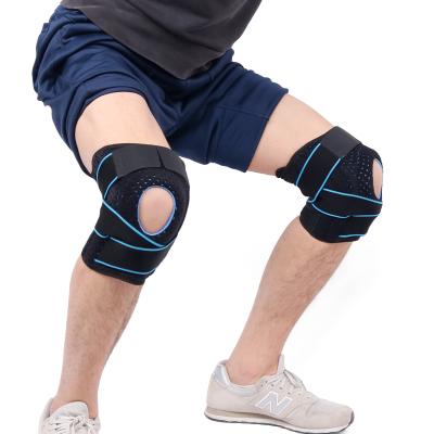 China Adjustable Brace Back Elastic Kneepad Kneepad Knee Pads Safety Adjustable Guard Strap For Basketball for sale