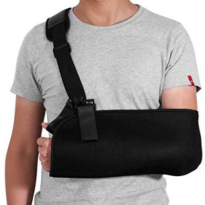 China Breathable ETHAN Arm Sling Shoulder Immobilizer Health Service Adjustable Elasticity Sling for Arm Elbow Wrist Severed Severe Adjustable Rotator for sale