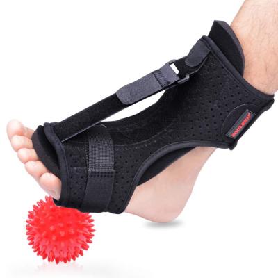 China ETHAN Plantar Fasciitis Night Splint Diggtek Ankle Foot Drop Orthotic Brace Adjustable Elastic Night Splint for Plantar Fasciitis for sale