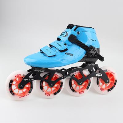 China ETHAN Kid's Profession Speed ​​Online Skates Carbon Fiber Roller Skate Wheel Shoes 110mm 100mm 90mm for sale